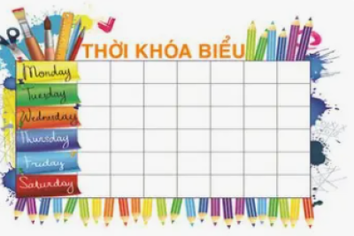 Thời khóa biểu số 10 (thực hiện từ 25/02/2026)
