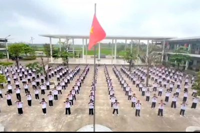 NGÀY HỘI ĐỒNG DIỄN VÕ NHẠC VOVINAM CỦA TRƯỜNG THCS VĂN LÝ